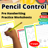 Fine Motor Skills Pencil Control-Pre Handwriting Practice 