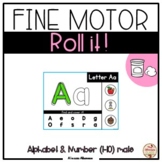 Fine Motor Skills - Roll It! {alphabet & sight words}