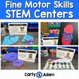 Fine Motor Skills STEM Centers Kindergarten, First Grade, 