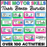 Fine Motor Skills Task Boxes Bundle (work bins, morning tu