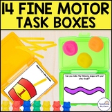 Fine Motor Skills Task Boxes for Special Education