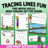 Tracing Lines- Fine Motor Skills {Spring}