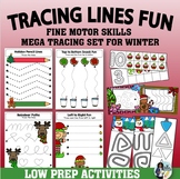 Tracing Lines Fine Motor Skills - Winter