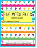 Fine Motor Skills Writing Tracing Packet for Special Educa