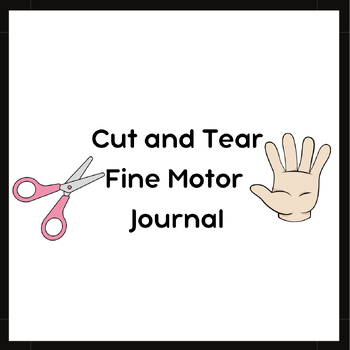 Preview of Fine Motor Skills with Scissor Practice Journal: Complete Activity Pack