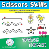 Fine Motor Spring Themed Scissors Skills Activities
