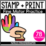 Fine Motor Stamping and Fingerprint Activities