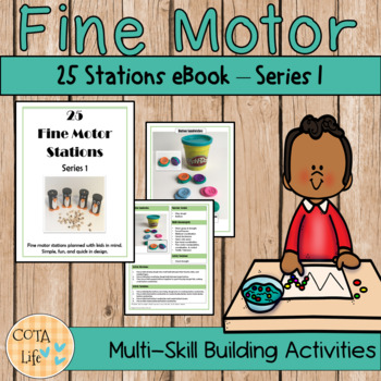 Preview of FLASH DEAL Fine Motor Occupational Therapy Stations - Series 1
