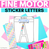 Fine Motor Alphabet Activities | Letter Practice Pages