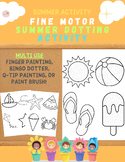 Fine Motor Summer Dotting Craft | Multi Use Activity | FUN