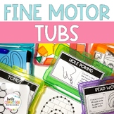 Fine Motor Task Card Boxes for Preschool and Kindergarten- BUNDLE