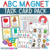 Fine Motor Task Cards Alphabet Magnet Activity Pack