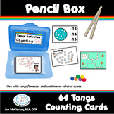 Fine Motor Tongs COUNTING NUMBERS for preschool centers