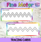 Fine Motor Tracing Lines Practical Cards