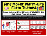 Fine Motor Warm ups - Farm Themed