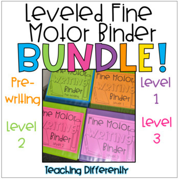 Preview of Fine Motor and Writing Worksheet Bundle