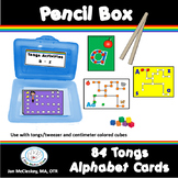 Preschool Pencil Boxes or Centers Fine motor ALPHABET AND PHONICS