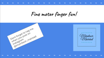 Preview of Fine motor finger fun!