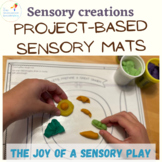 Fine motor sensory based project design playdough mats