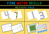 Fine motor skills activity bundle