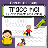 Fine motor skills task cards - pre-writing skills practice