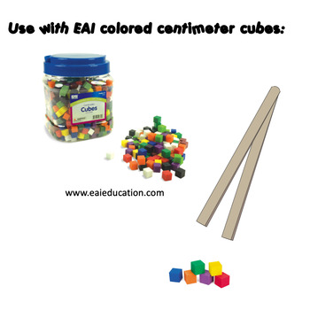 EAI Education Centimeter Cubes - Set of 1000