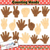 Finger Counting Hands Clip art