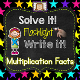 Finger Flashlight Multiplication Facts