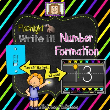 Preview of Finger Flashlight Number Formation