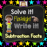 Finger Flashlight Subtraction Facts