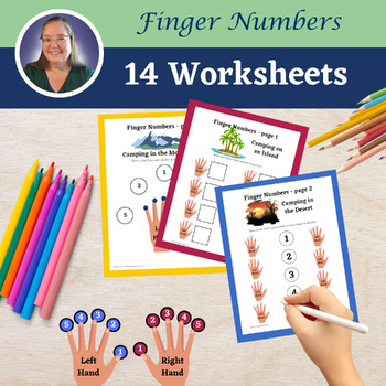 Preview of Finger Number Worksheets