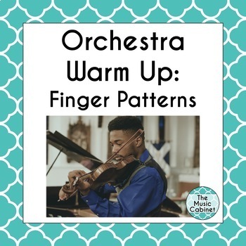 Preview of Finger Pattern Warm ups for String Orchestra