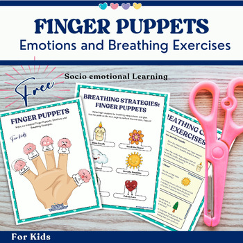 Preview of Finger Puppets: Emotions and Breathing Exercises