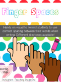 Finger Space Visual Hand Resource - Different Skin Tones