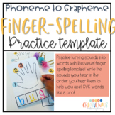 Phoneme to Grapheme: Finger Spelling Template