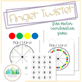 Finger Twister- No Prep Fine Motor Coordination- Occupatio