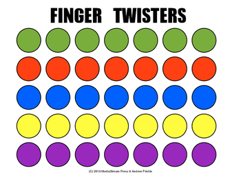 Preview of Finger Twisters - Fine Motor Skills Physical Therapy Finger Stretching