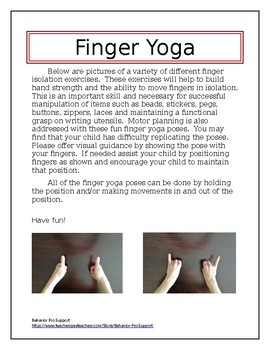 Preview of Finger Yoga