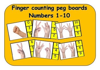 fingers numbers 1 10