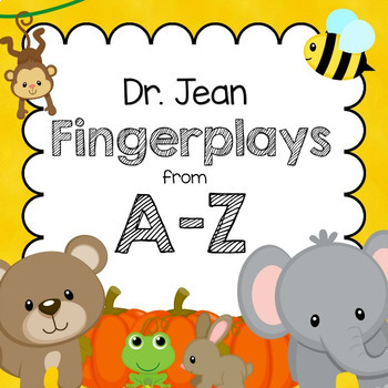 Preview of Fingerplays from A-Z