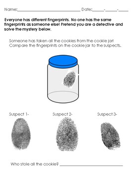 Preview of Fingerprint Acitivity-Dectective