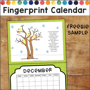 Preview of Free Fingerprint Calendar