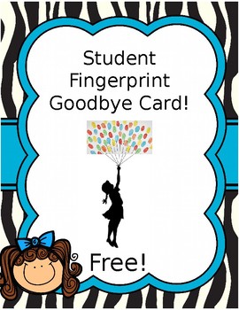 Preview of Fingerprint Card-Editable!