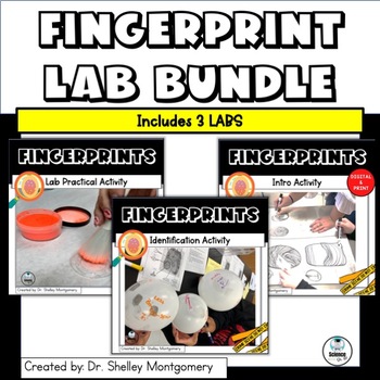 Preview of Fingerprint Lab Bundle | Includes 3 Labs