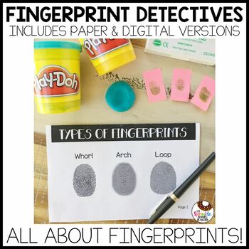 Preview of Fingerprint Science Experiment | Forensics