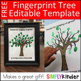 Fingerprint Tree - Editable Gift