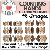 Counting Hands Clipart by Clipart that Cares