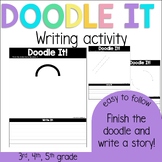 Finish The Doodle | Writing Journal | Doodle Picture