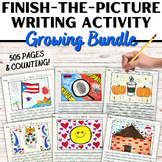 Finish the Picture Creative Writing Activity Growing Bundl