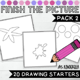 Finish the Picture/Finish the Drawing Morning Work Pack 2